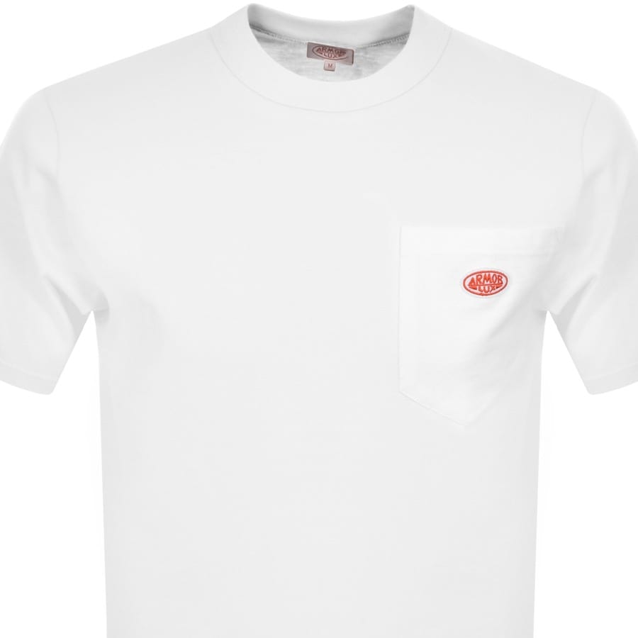 Alternative Image for ProductArmor Lux Heritage Pocket T Shirt White2